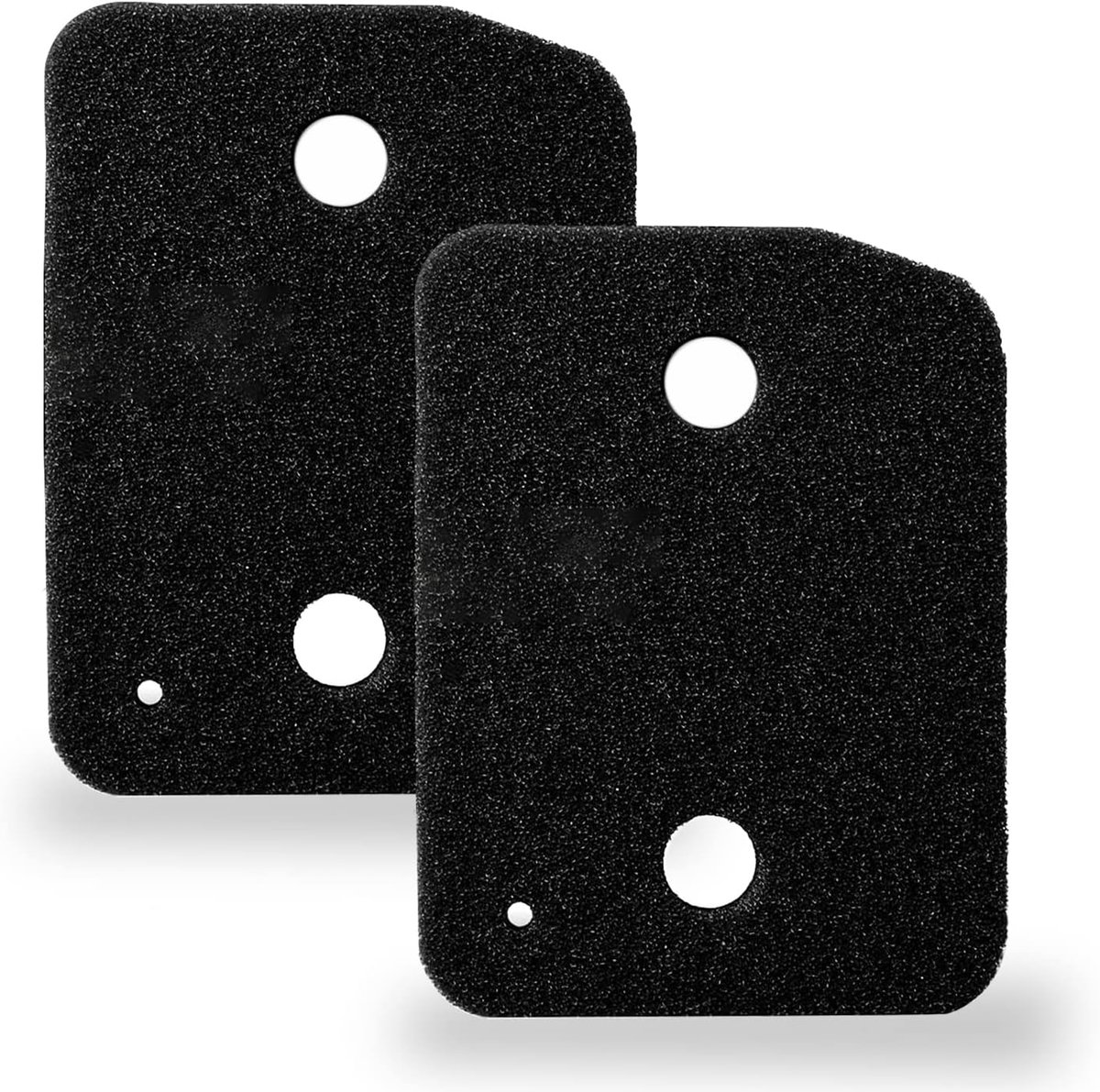 SnelShoppen - 2 Filters voor Warmtepomp Droger, Vervangende Base Filter 9164761, Fijn/Coars Filter, 207 x 157 x 30 mm, Schuimfilter, Foam Filter voor