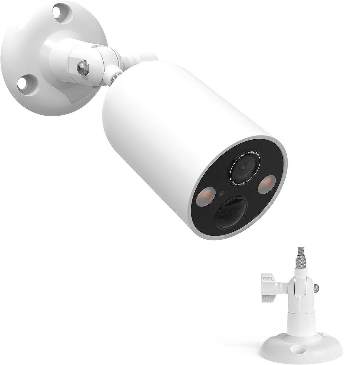 SnelShoppen - Wandbeugel voor Beveiligingscamera's - Verstelbare Muurbeugel 360° Draaibaar en 90° Kantelbaar - Geschikt voor TP-Link Tapo C425/C460 -