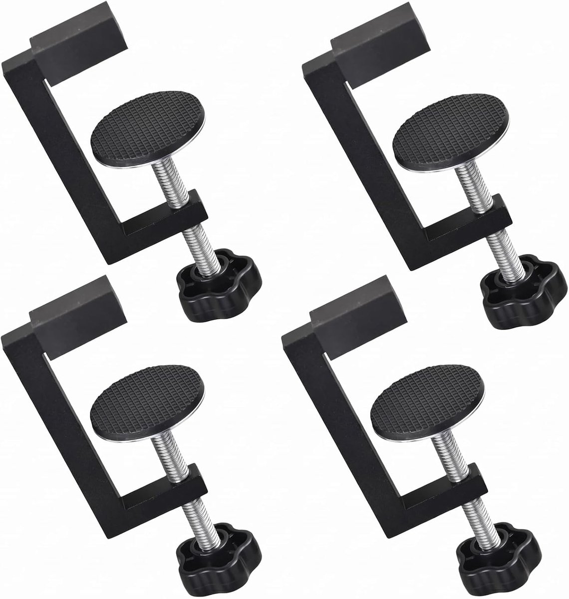4 stuks C-klemmen, 10-57 mm tafelklemmen, schroefklemmen, verstelbare kleine klemschroeven, C-klemmen, schroefklem - ShopVlot