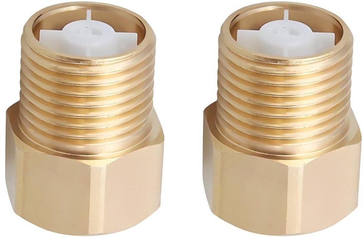 Solidchoice - Messing Terugslagkleppen 3/4 Inch voor Waterleidingen