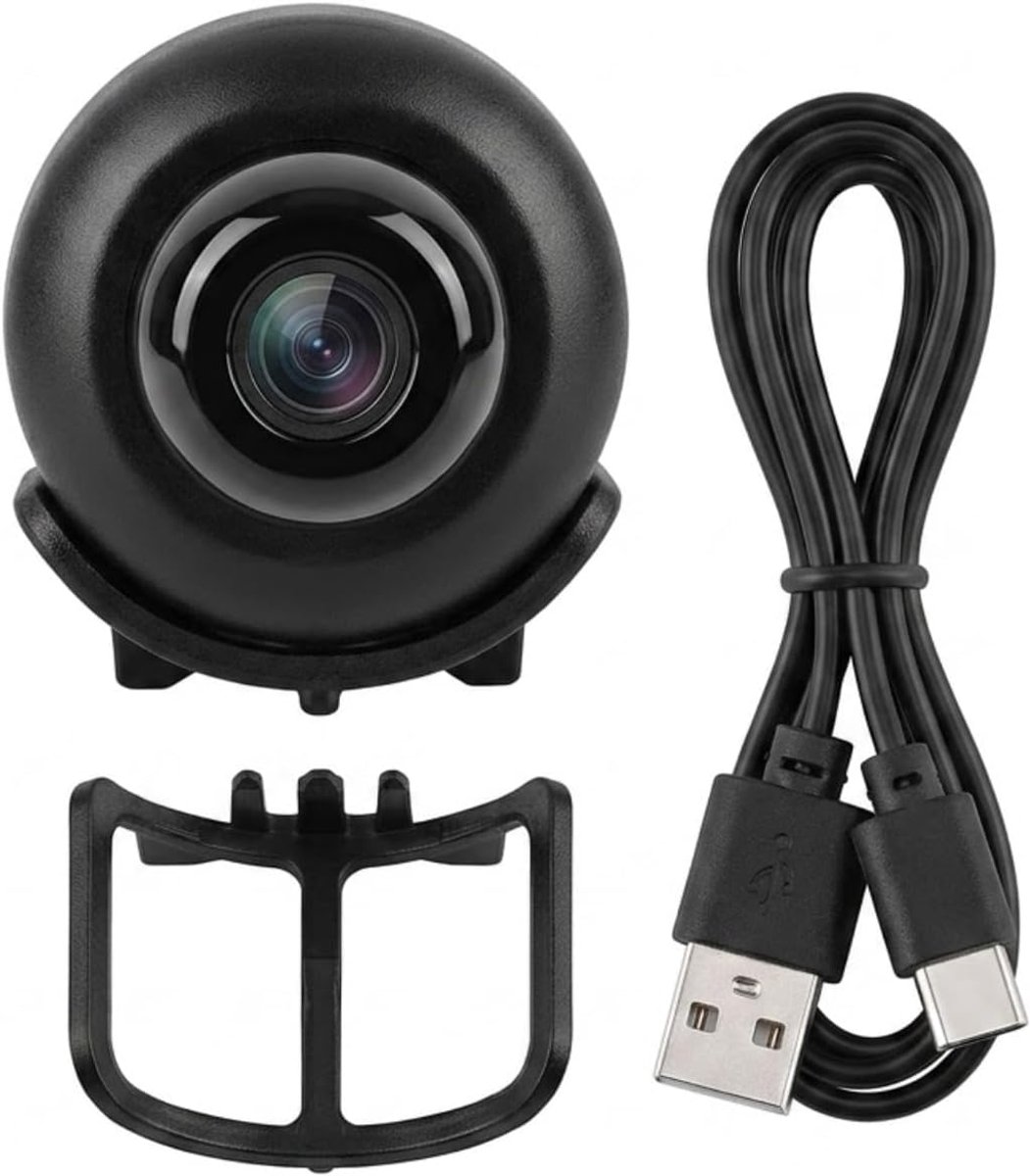 Draadloze spionagecamera, wifi, 1080p, mini-bewakingscamera voor binnen en buiten, met nachtzicht en - ShopVlot