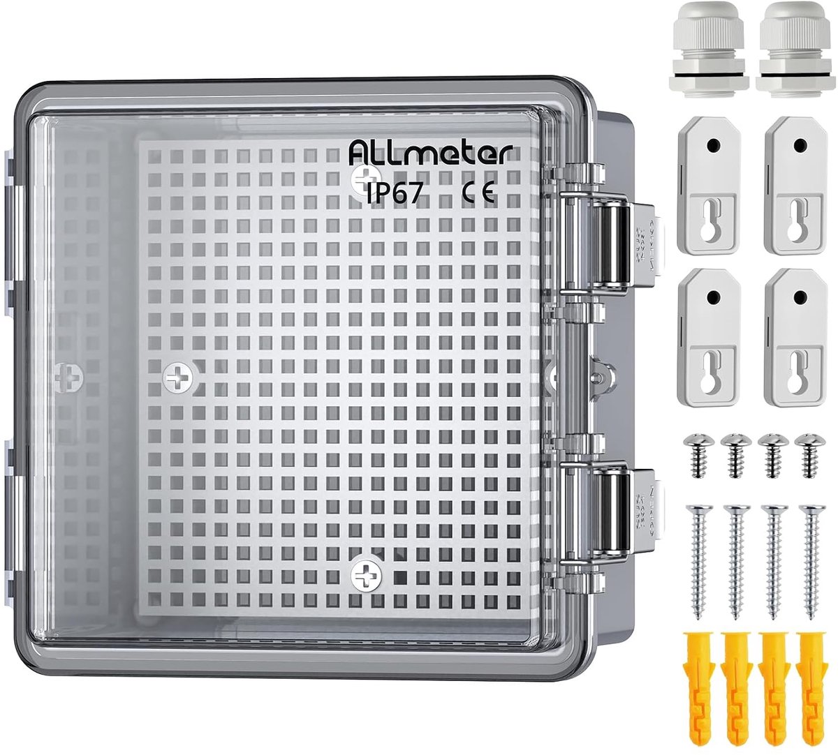 Transparante verdeeldoos buiten waterdicht IP67 elektrische box - ShopVlot