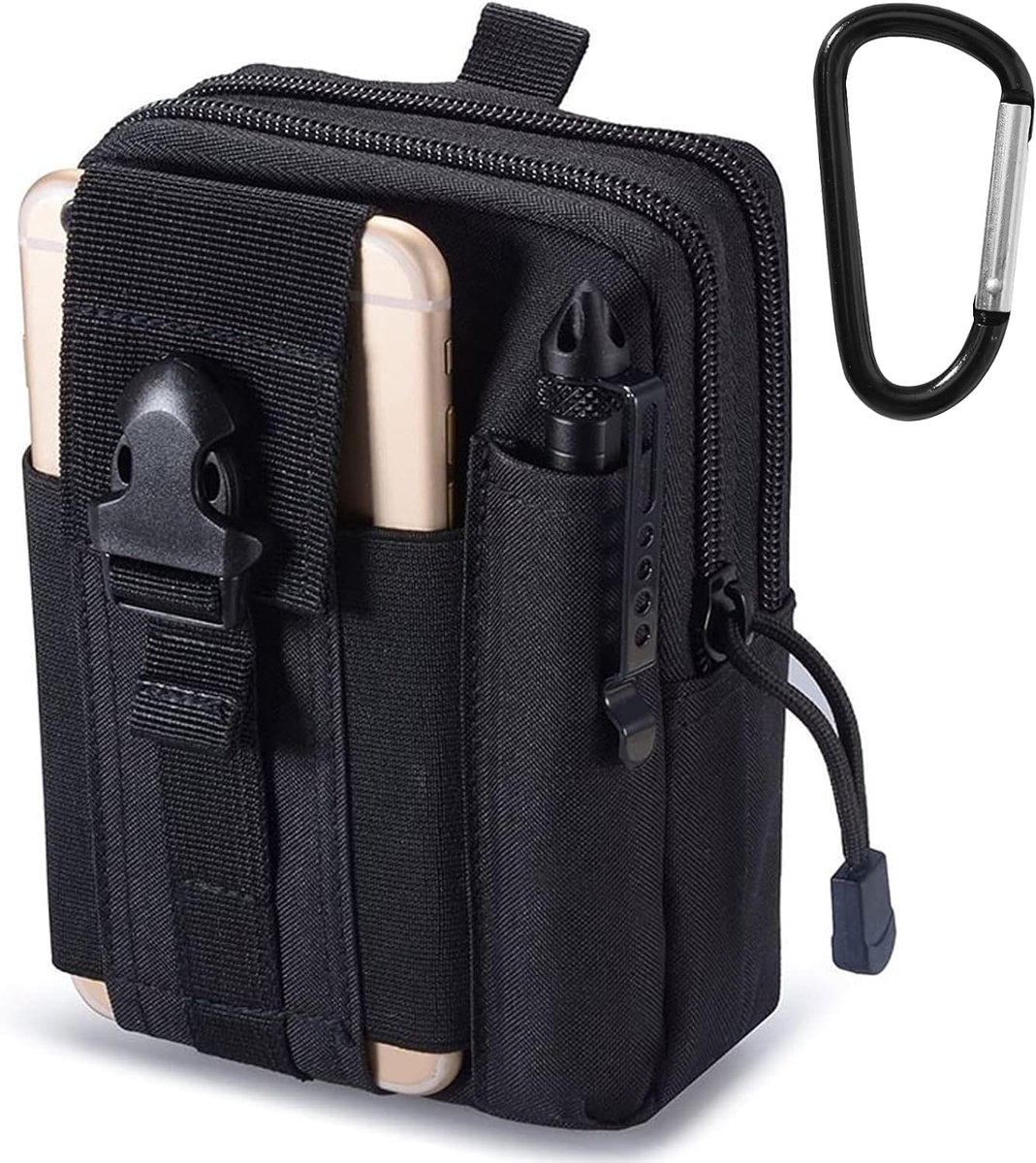 Tactische heuptas - Molle multifunctioneel - Compact en functioneel - Ideaal voor outdoor activiteiten - ShopVlot