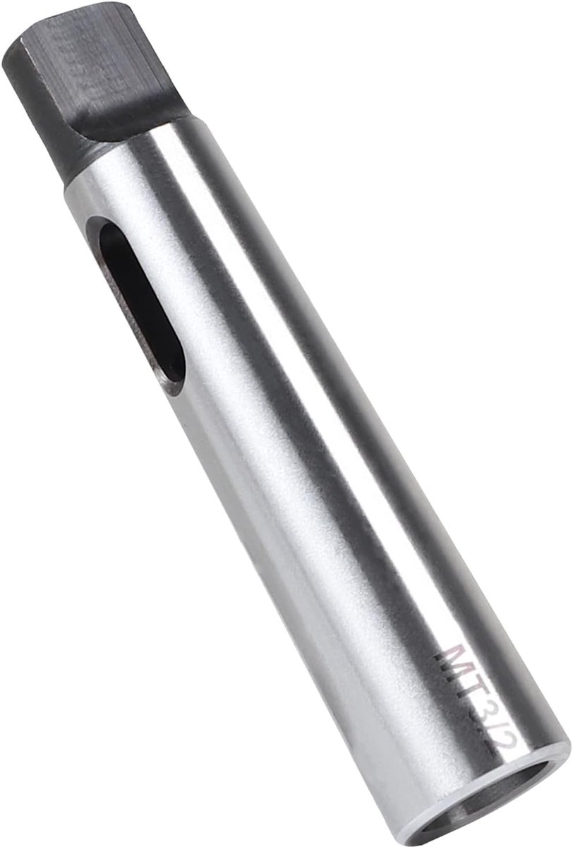 Morse boorkopadapter MT2 naar MT3 - 45# staal - hoge nauwkeurigheid - geschikt voor diverse boormachines - ShopVlot