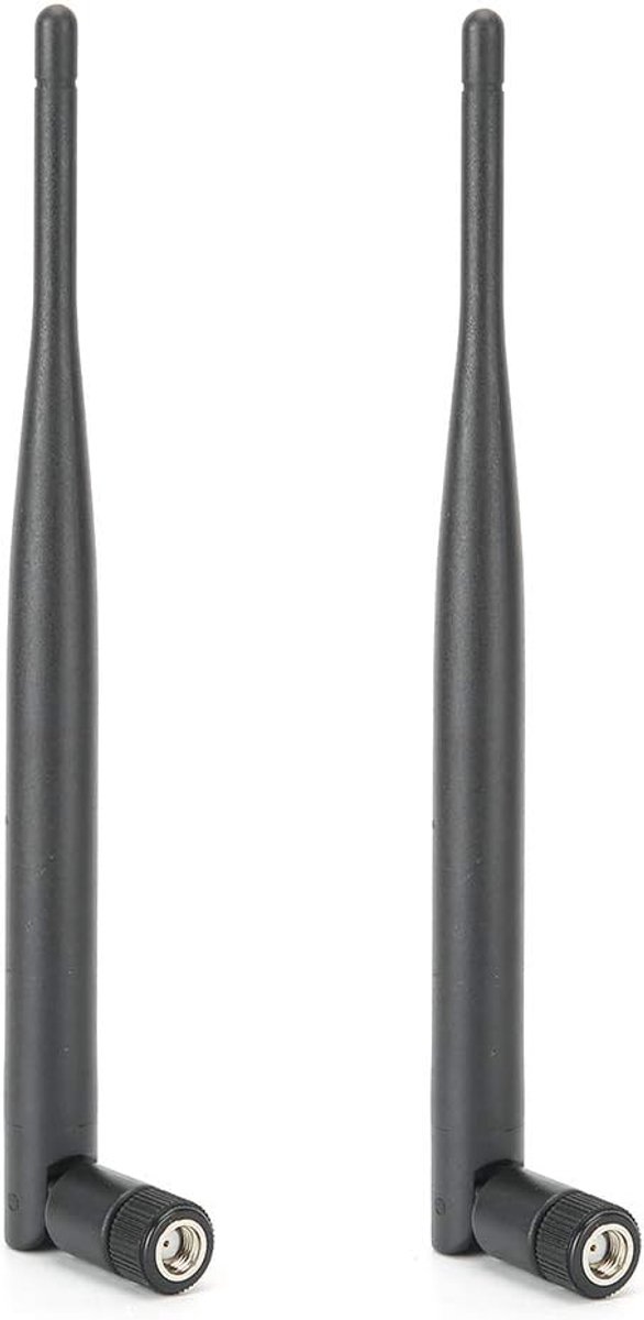 WiFi Antenne 6dB Dualband - 2Pcs 2.4/5GHz - SMA Universeel - Verbeter bereik en stabiliteit - ShopVlot