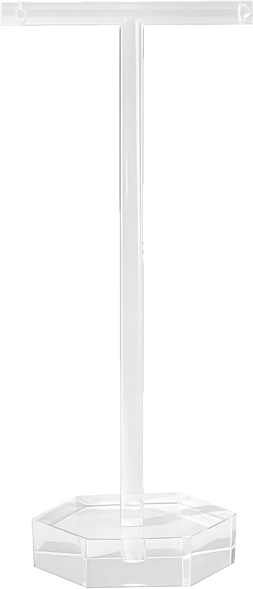 Earring display holder - T-vorm - transparant acryl - ideaal voor presentatie - ShopVlot