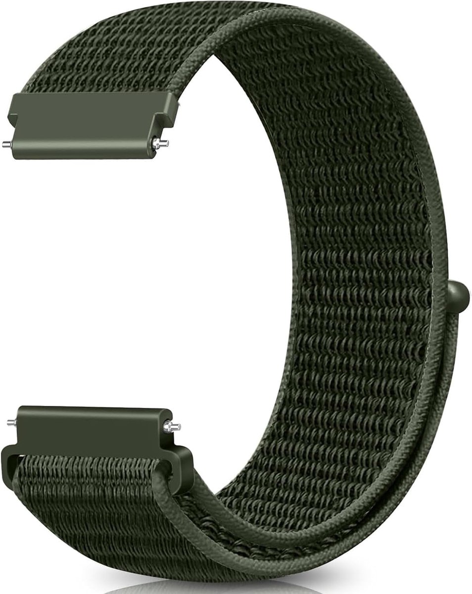 Nylon sport loop horlogeband 18mm 19mm 20mm 22mm - quick release - voor dames en heren - ShopVlot