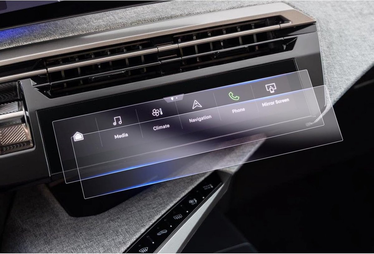 Airconditioning beschermfilm 2-pack - Nano screen protector - 6H krasbestendig - voorkomt vingerafdrukken - ShopVlot