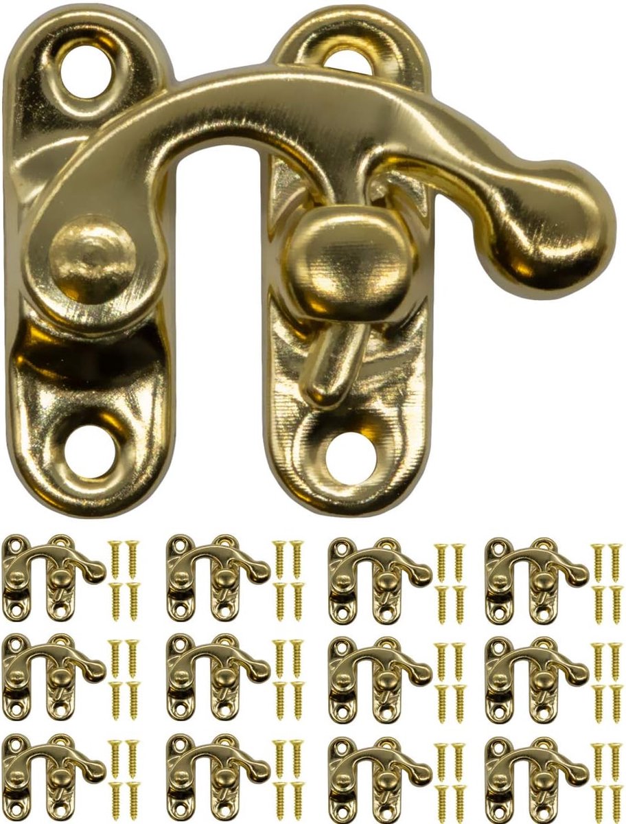 Metalen haken set - Vintage stijl - Antiek ontwerp - Voor het upgraden van meubels - ShopVlot