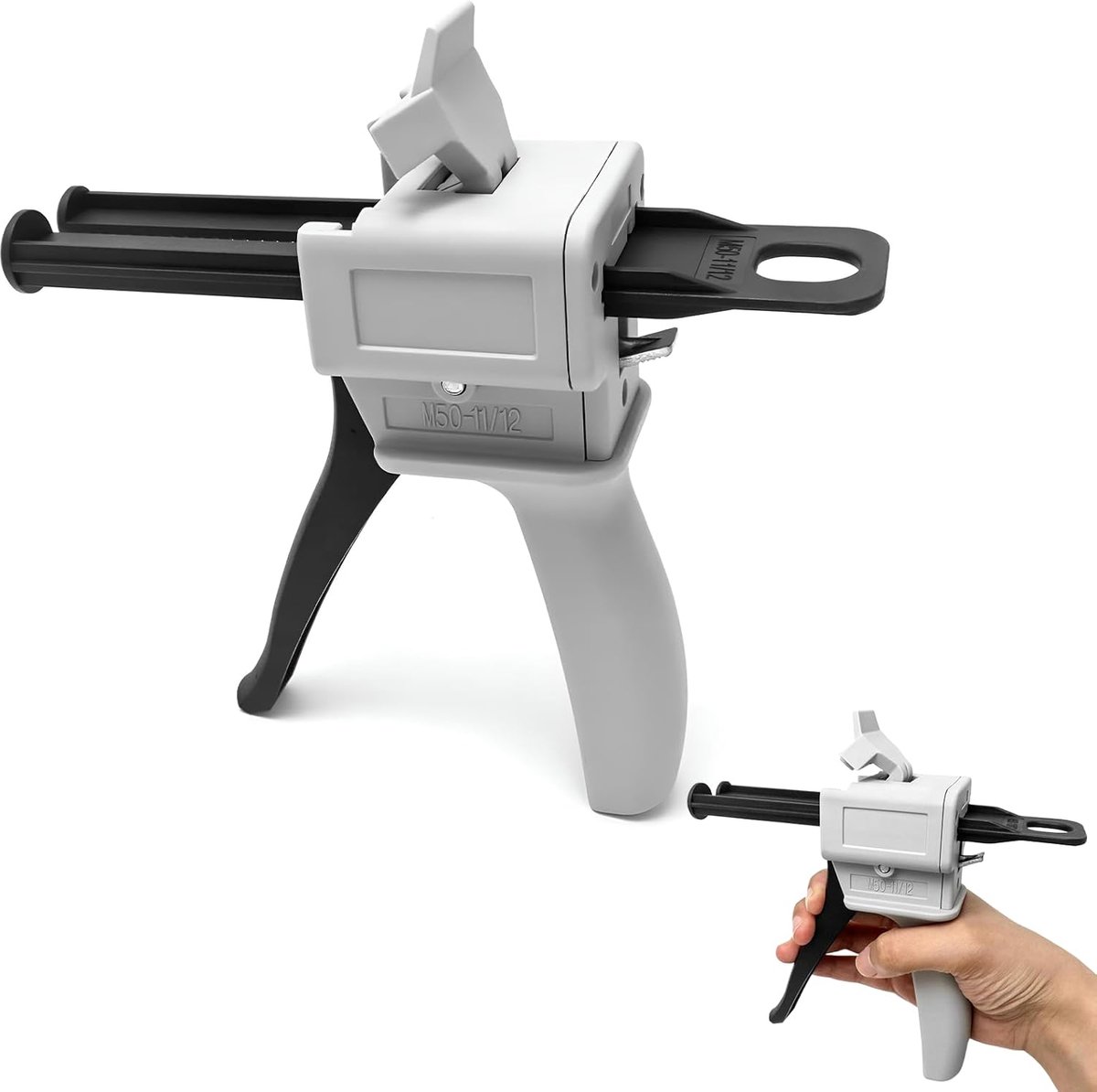Epoxy lijmpistool 50 ml - 2K dispenser - mengverhouding 1:1/1:2 - perfecte dosering - ShopVlot