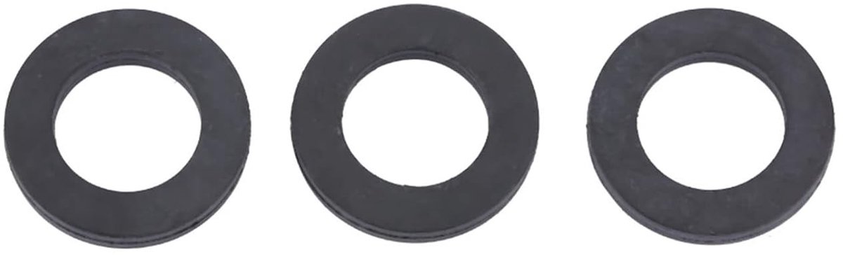 Rubber O-ringen voor Douchekop en Kraan - 12 Stuks 3/4 Inch Vervangingsringen voor Wateraansluiting en Slangverbinding