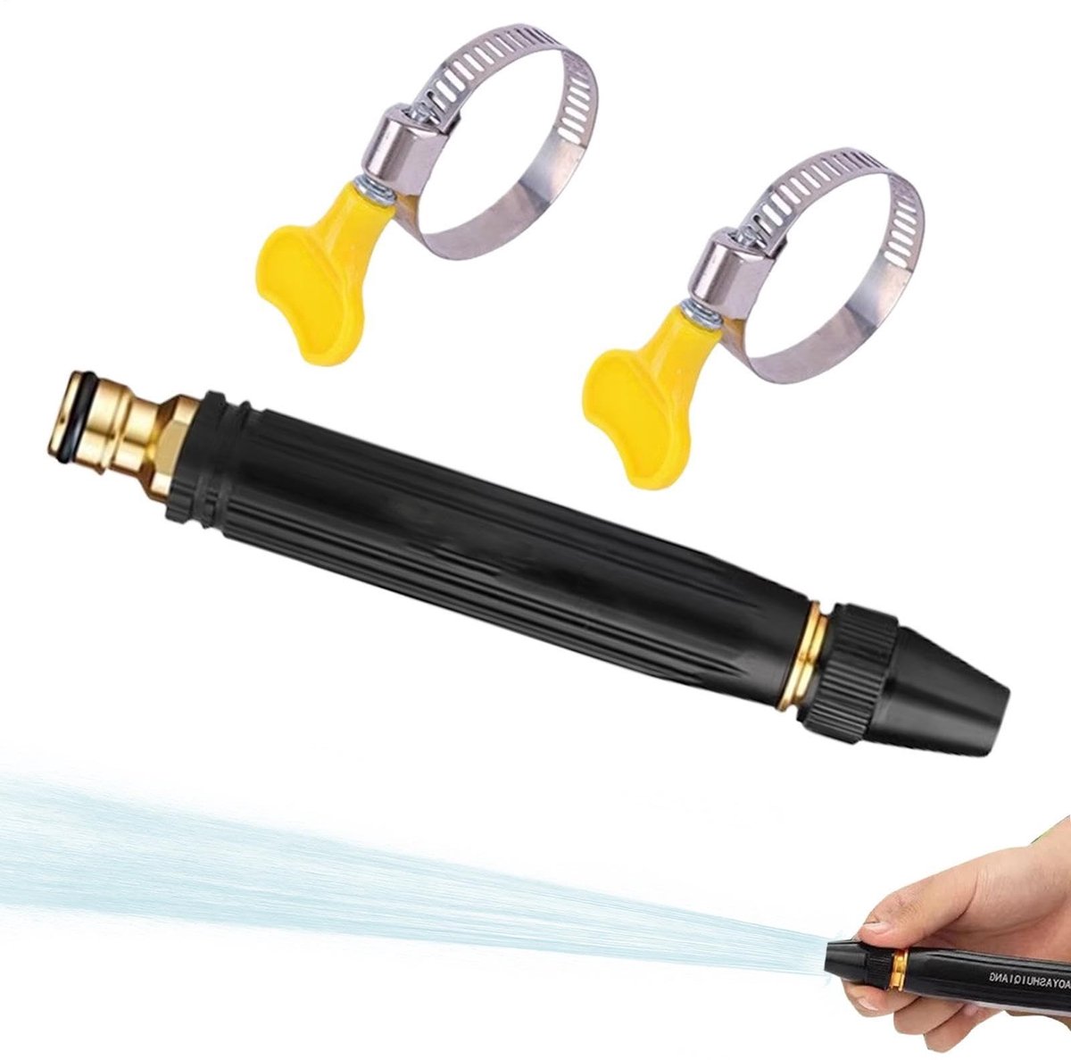 Solidchoice - 360° Draaibare Slangspuitmond met 3 Waterstanden voor Buiten