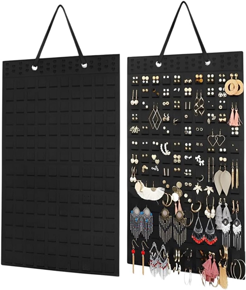 Hanging Jewelry Organizer, Jewellery Storage for Wardrobe, Jewelry Organizer, Dangle Earrings, Hanging, Earring - ShopVlot