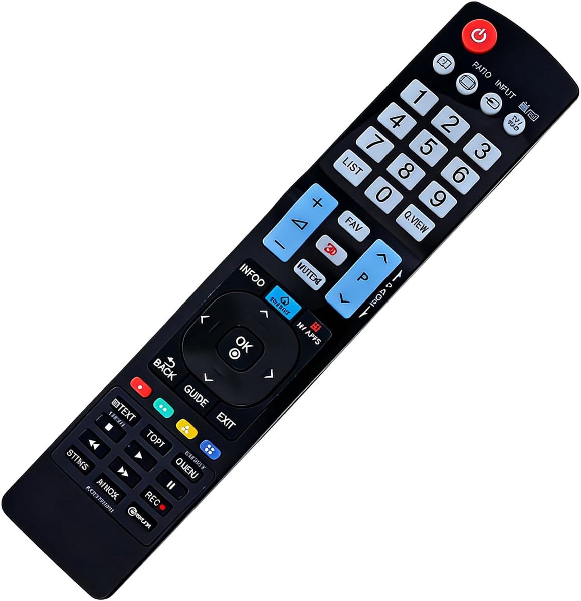LG universele afstandsbediening voor moderne tv's, eenvoudige vervanging, snelle installatie, volledige - ShopVlot
