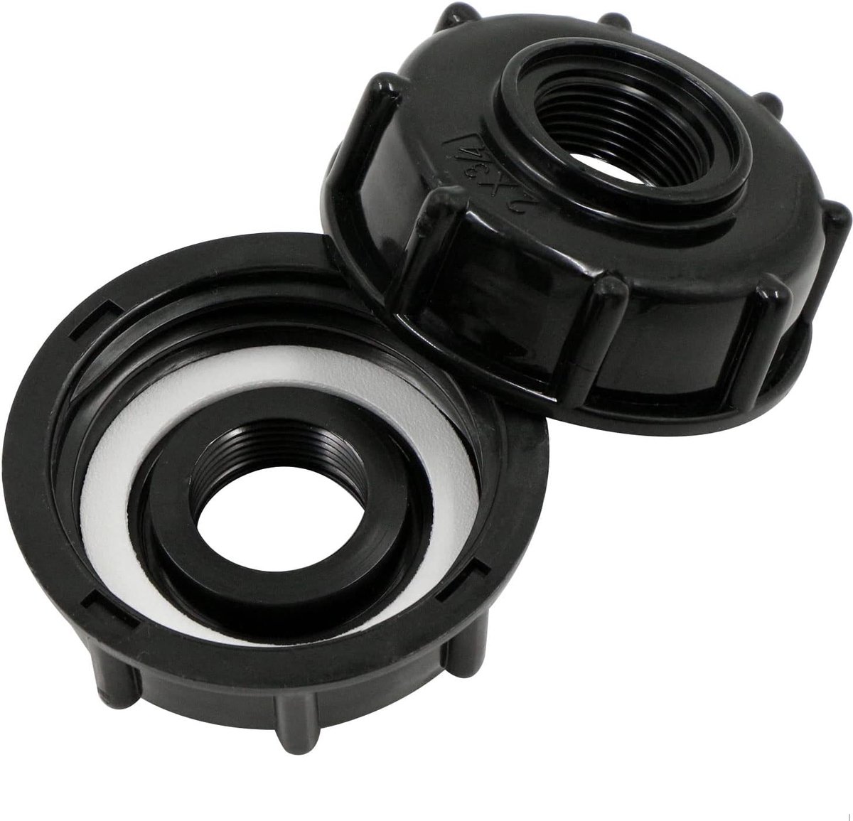 IBC tank adapter 3/4 inch - kunststof vrouwelijke draad - verbinding voor tuinslang - eenvoudige installatie - ShopVlot