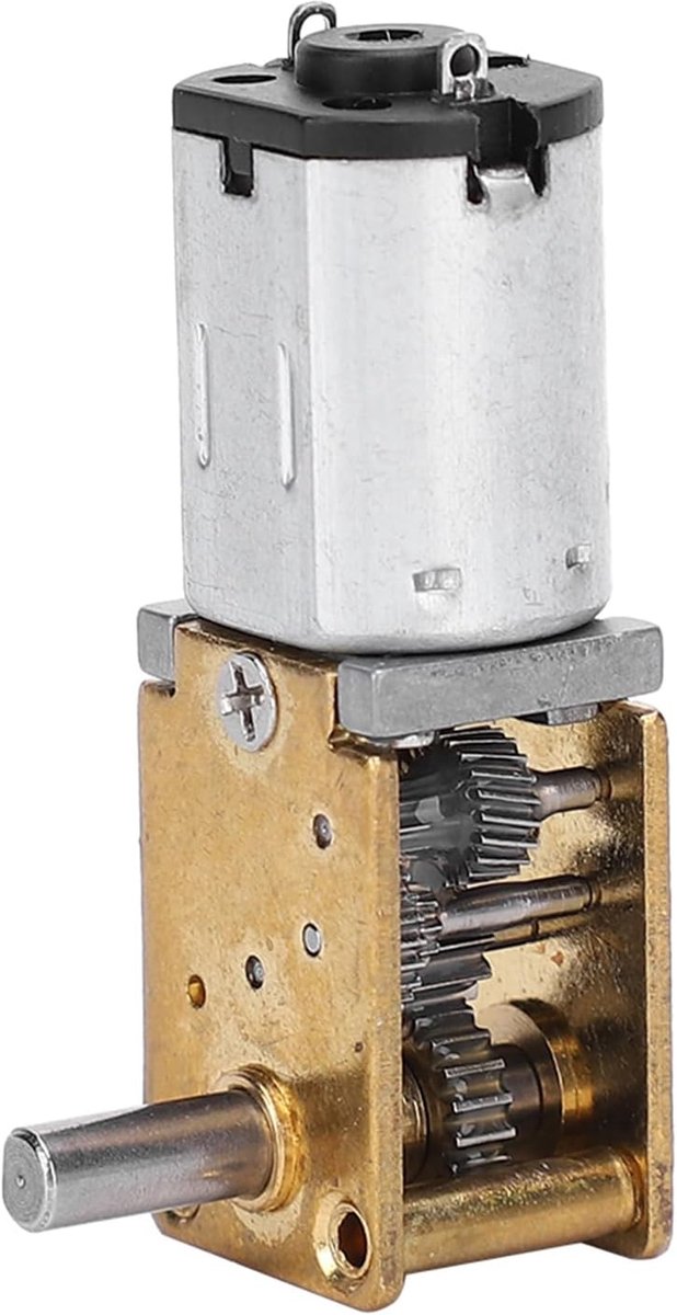 Mini elektrische motor DC 3V 16RPM - gear reducer - hoge precisie - geschikt voor robotica - ShopVlot