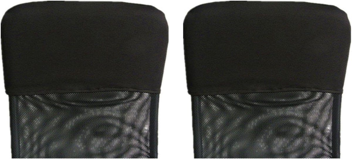 Stoel Achteromslag 35x48 cm - Elastische Polyester Hoofdsteundeksel - Bescherming tegen stof - Set van 2 - ShopVlot