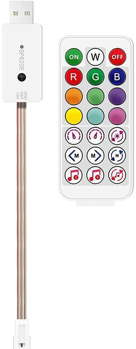 Solidchoice - Bluetooth USB Mini Controller voor LED Strip