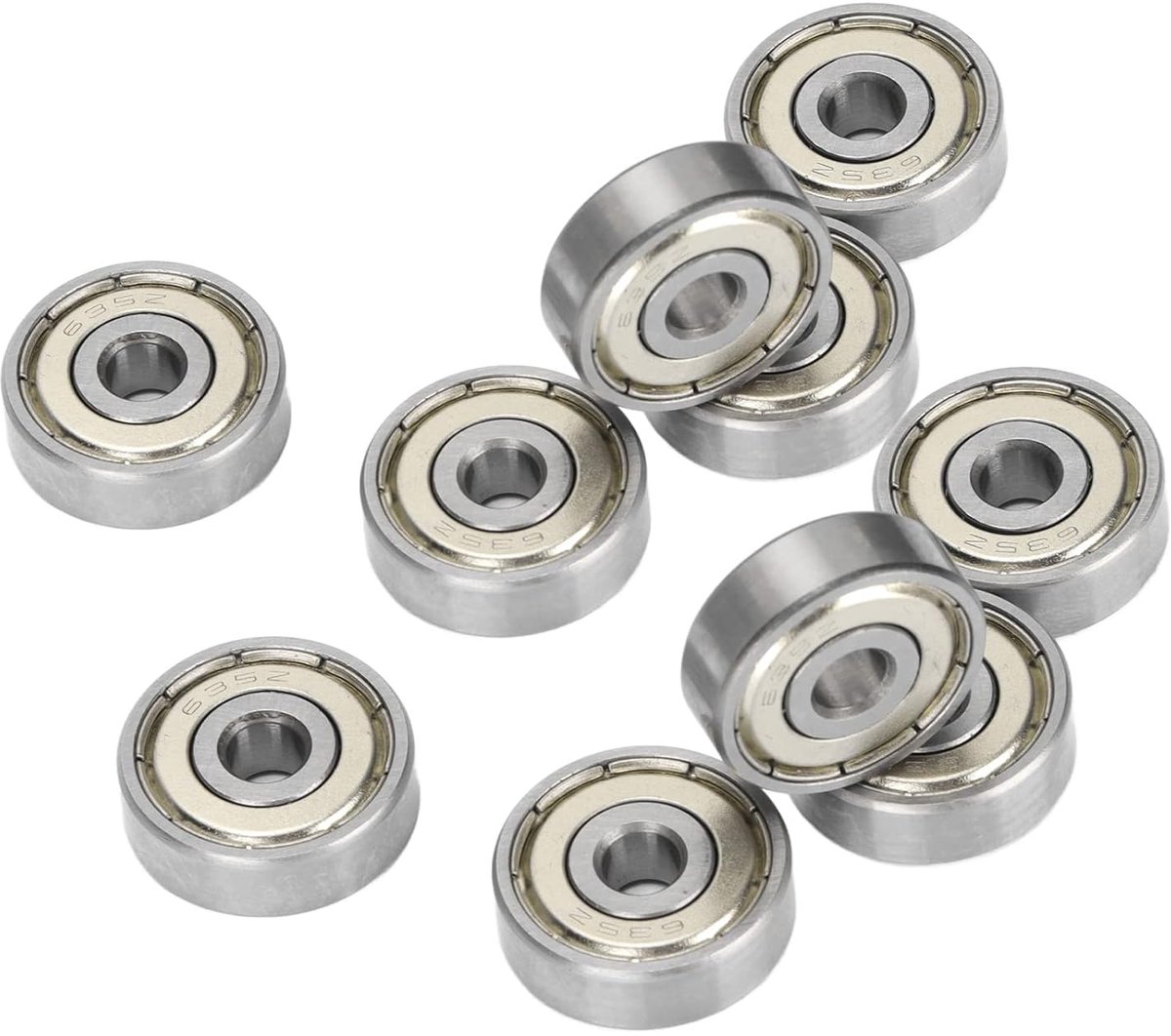 Kogellager 635Z - 10 stuks diepgroef staal - dubbel afgeschermd - hoge snelheid bescherming - ShopVlot