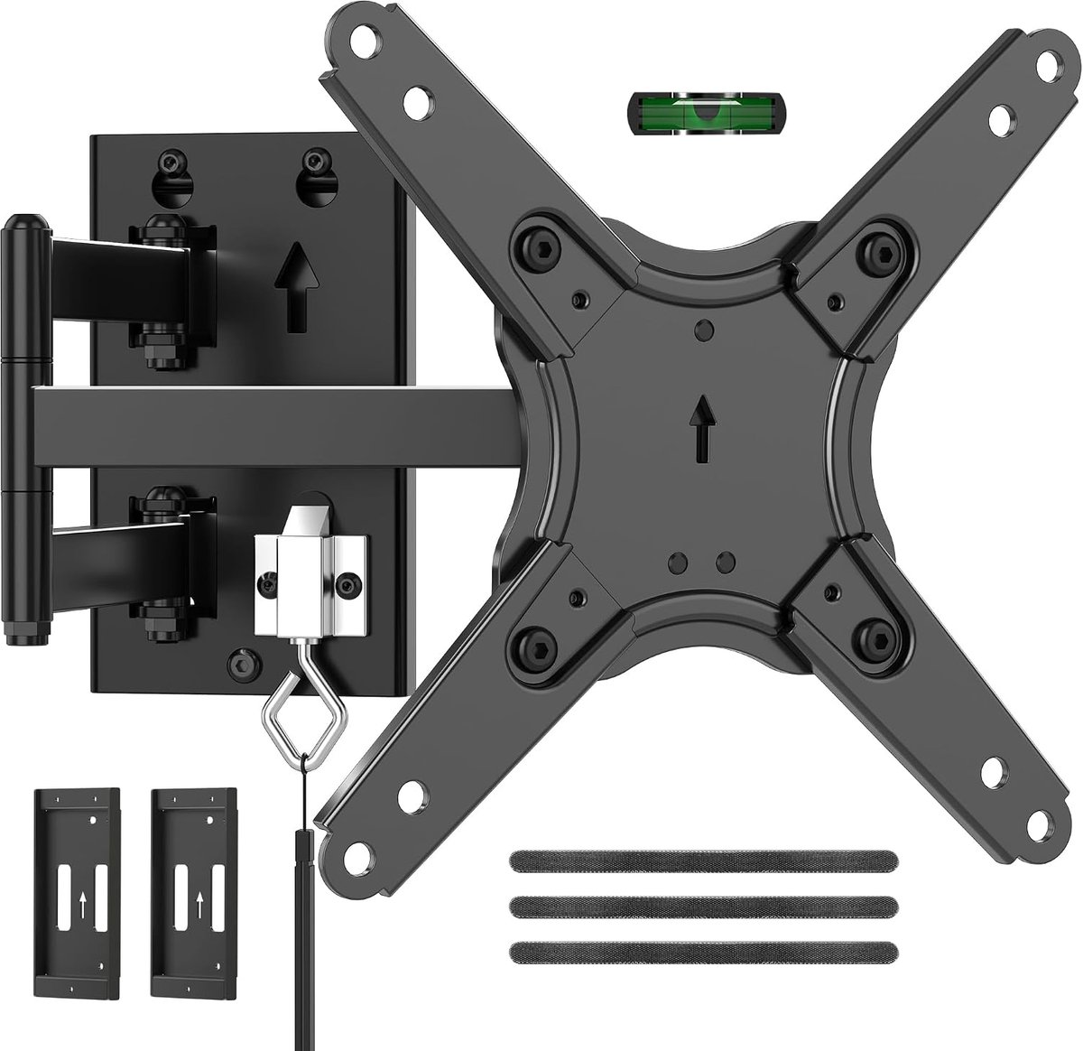 TV wandsteun 13-43 inch - volledig beweegbaar - vergrendelbaar voor RV en truck - ideaal voor binnen en buiten - ShopVlot