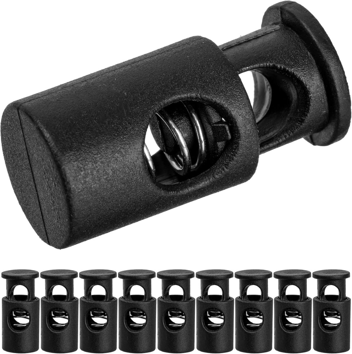 Cordstopper 10 stuks - rubber - snelontkoppelbaar - ideaal voor kleding en rugzakken - ShopVlot