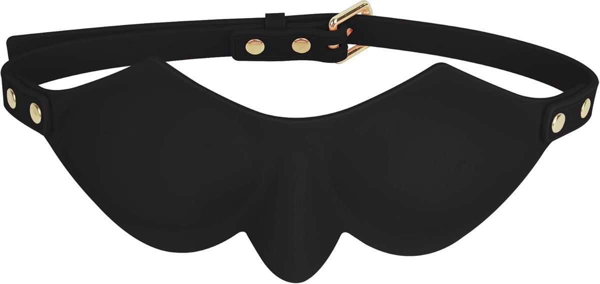 Oogmasker - Siliconen - Verstelbare oogband - Perfect voor rollenspel - ShopVlot