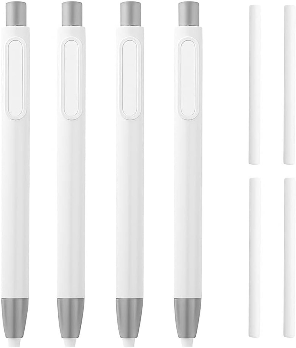 Retractable gumpen met 4 navullingen - premium rubber - perfect voor tekenen en schrijven - ShopVlot