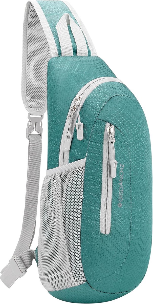 Sling Bags For Men Women Lightweight Hiking Travel Shoulder Chest Bag Daypack,Green,40x20x6CM, green - ShopVlot