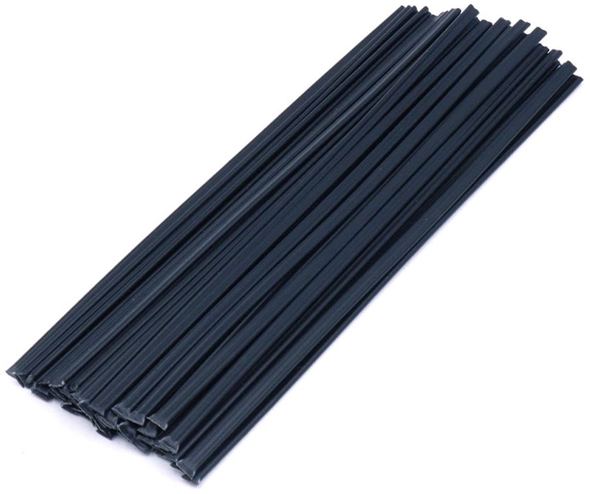 Plastic lasstaven 50Pcs - zwart - voor PP bumpers en kajakreparaties - veelzijdig en sterk - ShopVlot