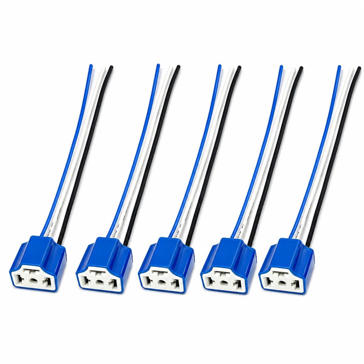 H4/9003/HB2 lampfittingen 5 stuks - keramisch - hittebestendig - voor auto verlichting - ShopVlot