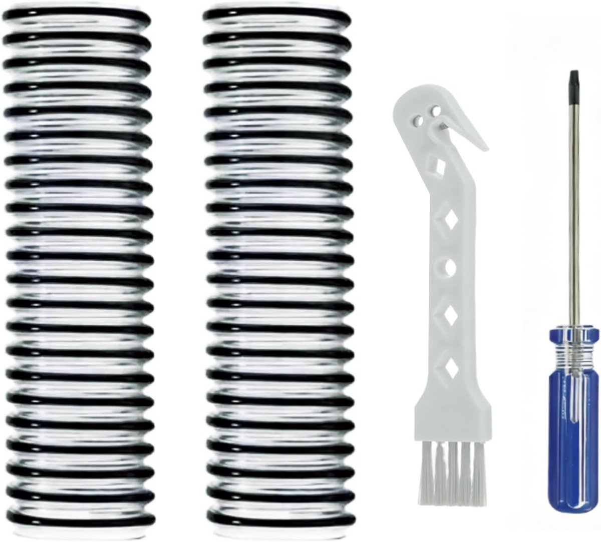 Vervangslang voor stofzuiger - 2-pack - duurzame kwaliteit - compatibel met Floor ONE S3/S5/S6/S7 - ShopVlot