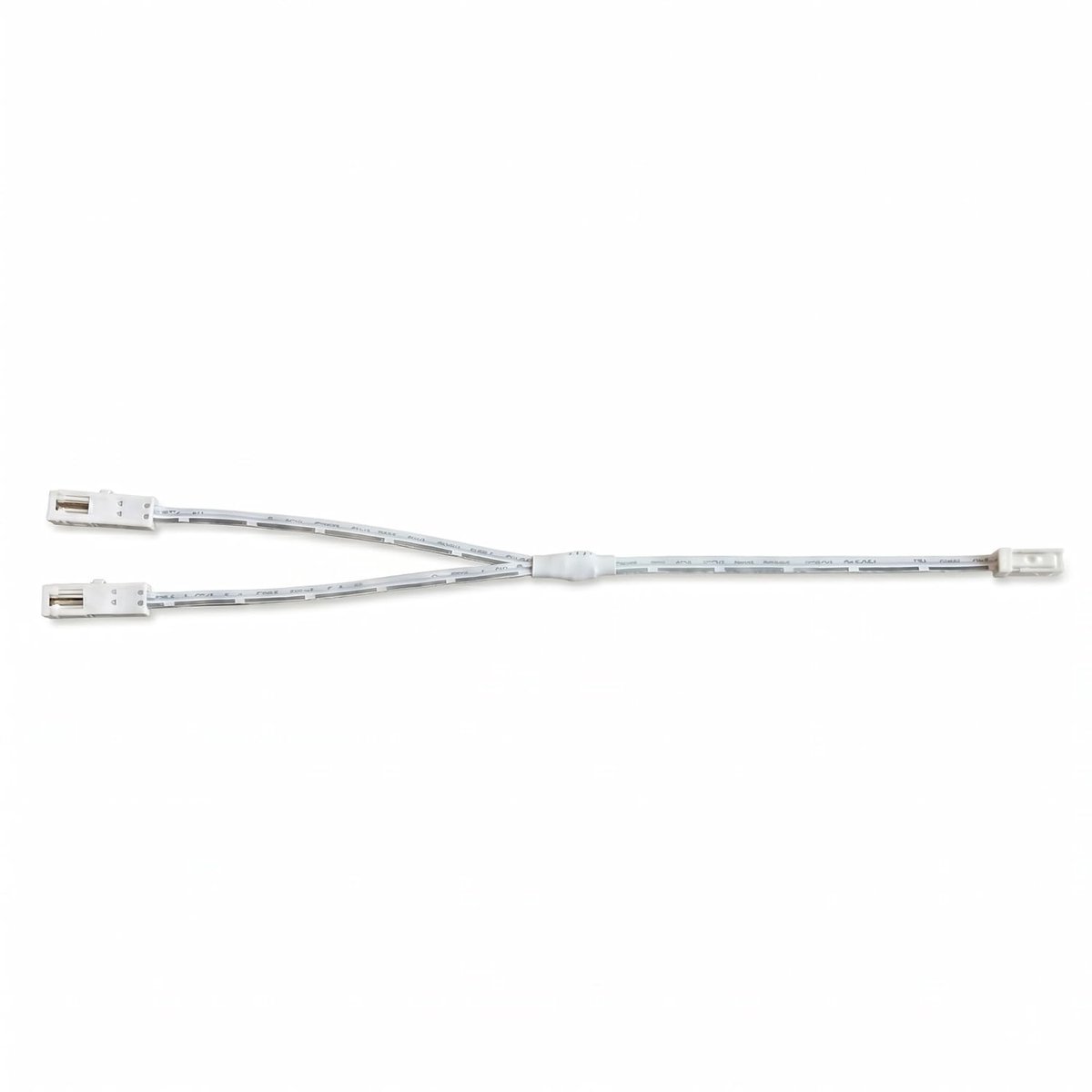 Y-kabel mini led-verdeler 1 naar 2 - splitterkabel 12/24V DC - voor uitbreiding LED-verlichting - ShopVlot