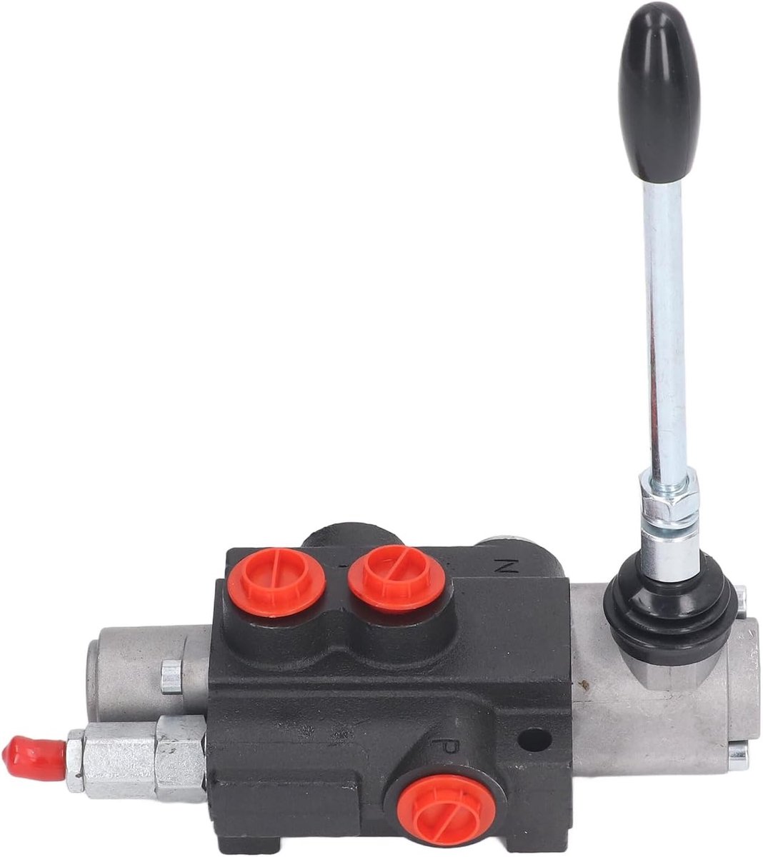 Hydraulische Stroomregelklep Set voor Tractorladers, Dubbelwerkende Richtingskleppen met Verstelbare Ontgrendelingsstang en Handgreep voor Efficiënte Lastbesturing