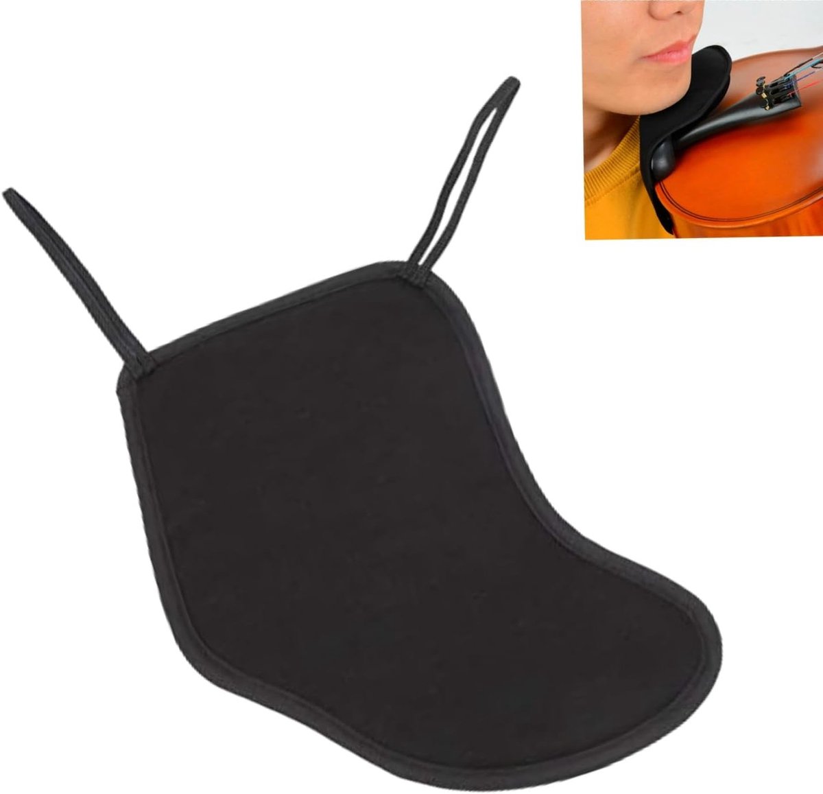 Chin Guard for Violin, Violin, Shoulder Protection, Flannel, Violin Protection, Ideal for Students - ShopVlot
