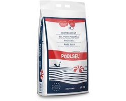 Poolsel - Zwembadreinigingsmiddel - Zwembadzout - 15 kg - Zwembadzout - Zoutwater - Zoutchlorinator - Zwembadwater - Zwemwater