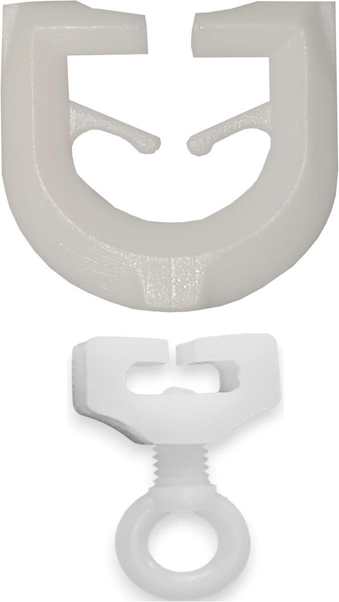 200 T-Glides - Includes 10 Latches, Stoppers - Starter Set for T-Tracks, RV, Curtain Rolls, Accessories - ShopVlot