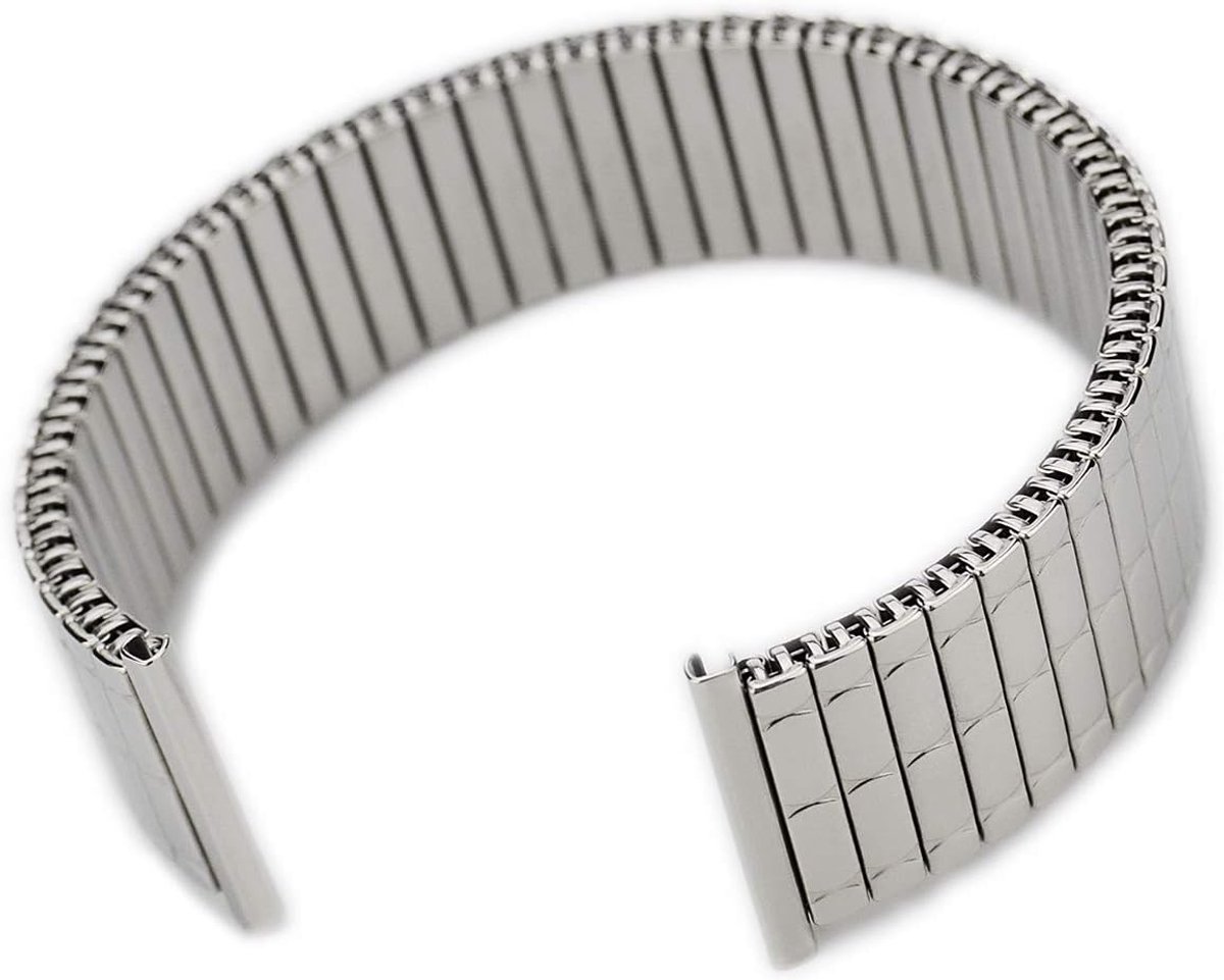 Rowi 22mm Fixoflex S Pull Strap L316 Stainless Steel Watch Strap Made in Germany Original Packaged - ShopVlot