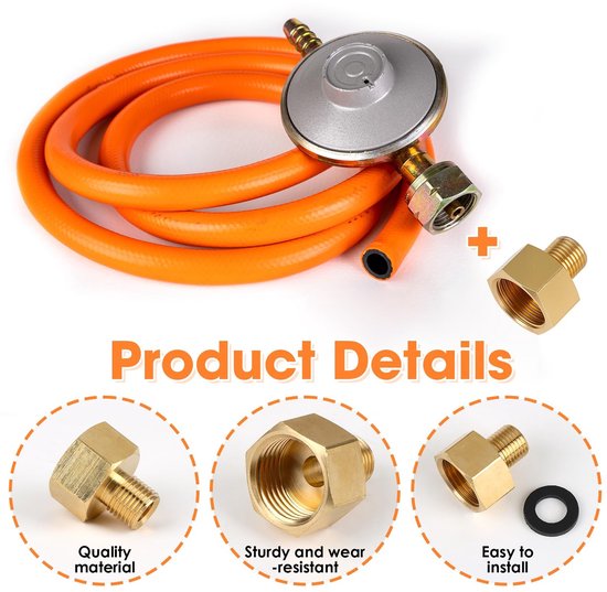 Solidchoice - Gasfles Adapter voor Gaskooktoestellen — afbeelding 2