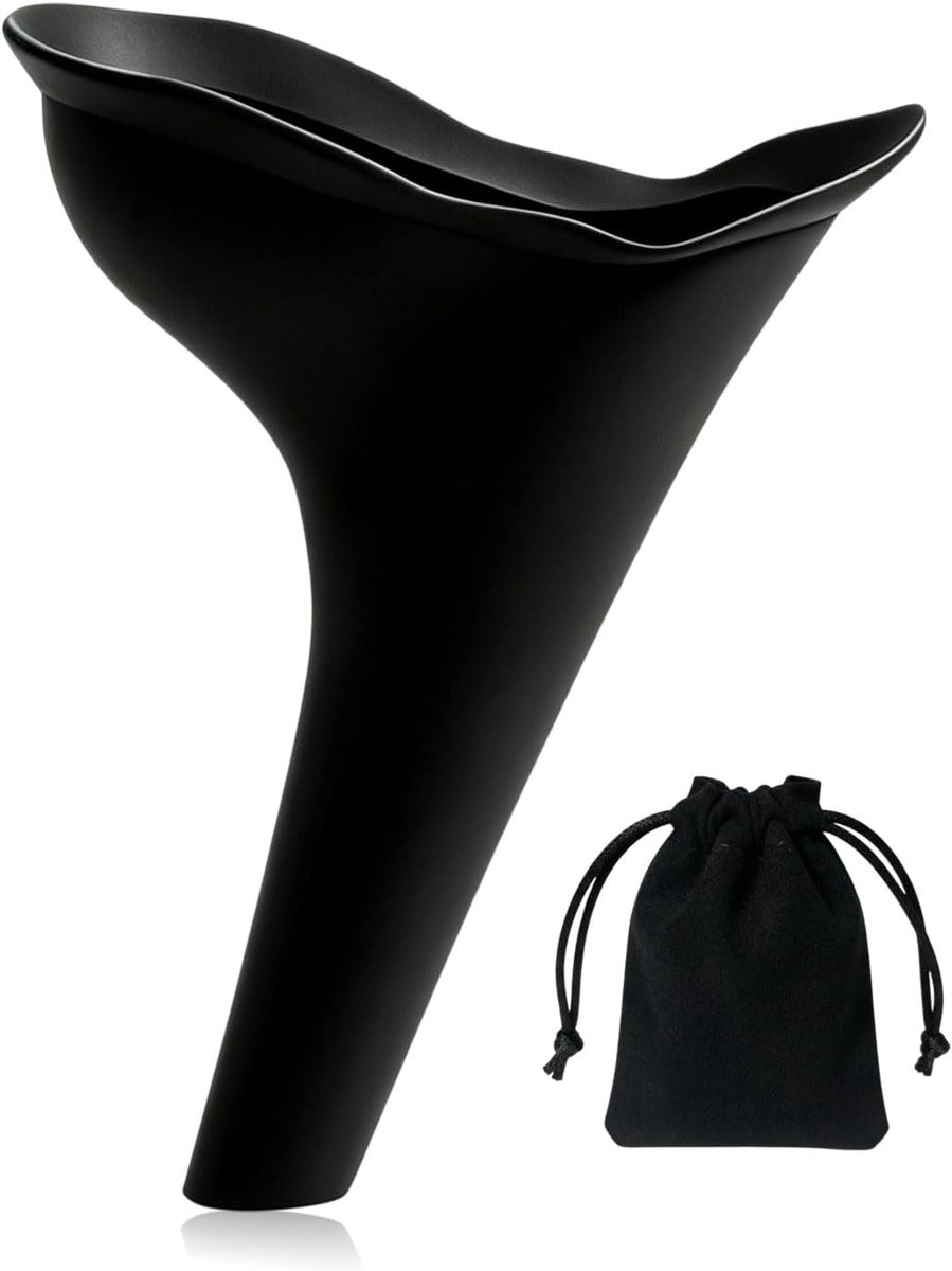 Dames urinale dragbar - weerwerkbaar silicone - pipinella voor onderweg - ideaal voor outdoor gebruik - ShopVlot