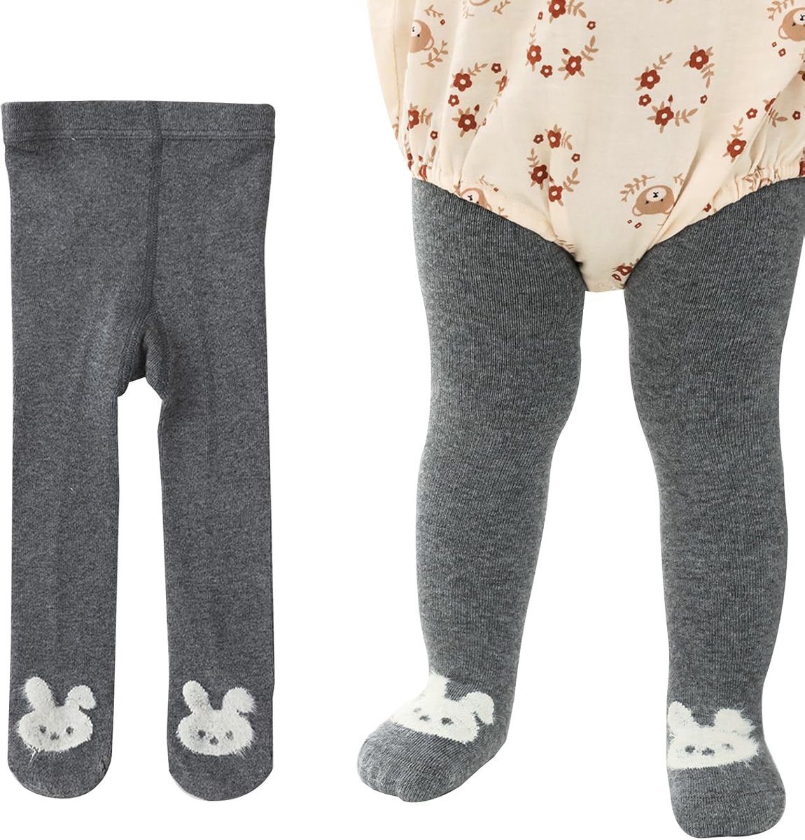 Meisjesmaillot 2-4 Jaar - Hoge Taille - Zachte Katoenmix - Schattig Dierenpatroon - ShopVlot