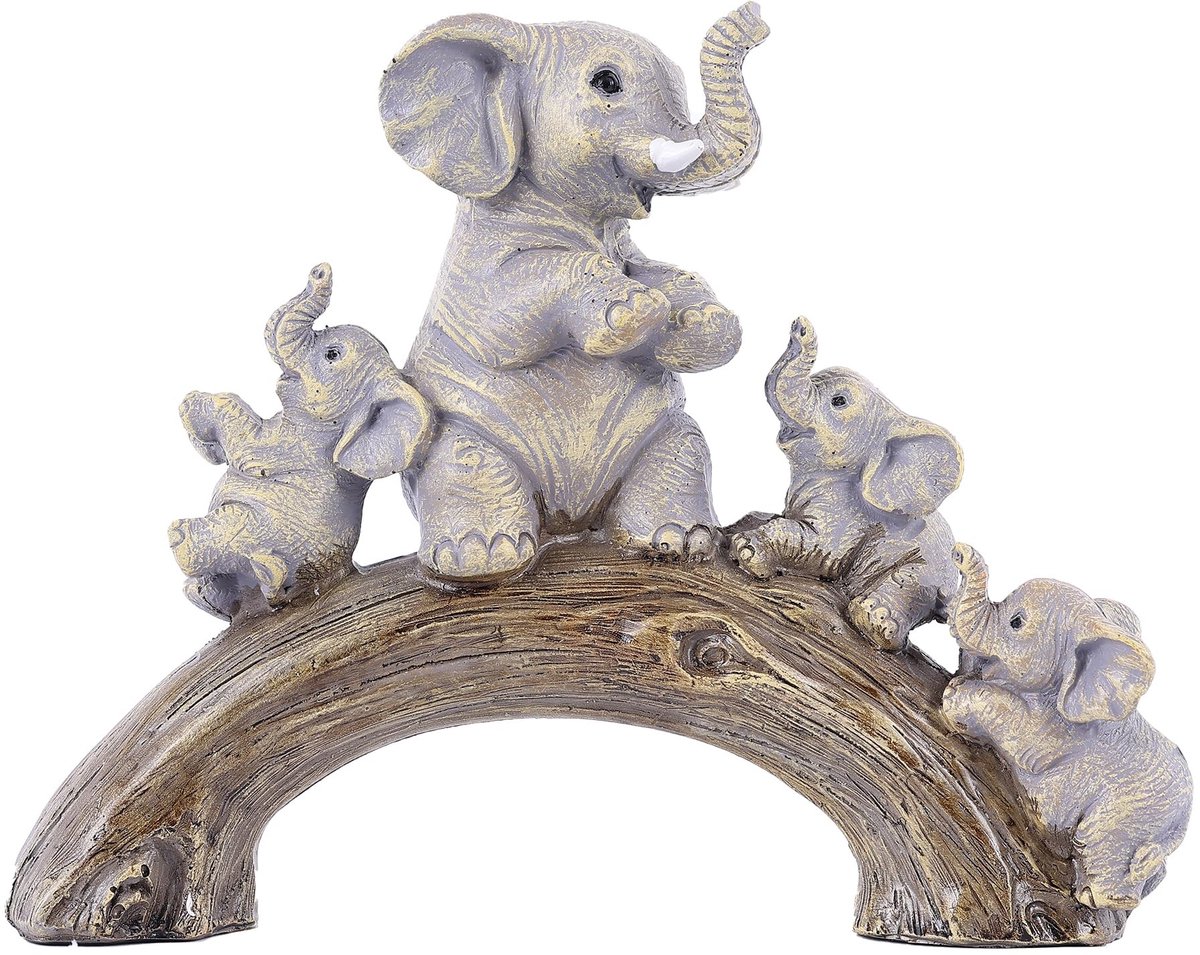 Solidchoice - Decoratieve Olifanten Beeldjes voor Thuis
