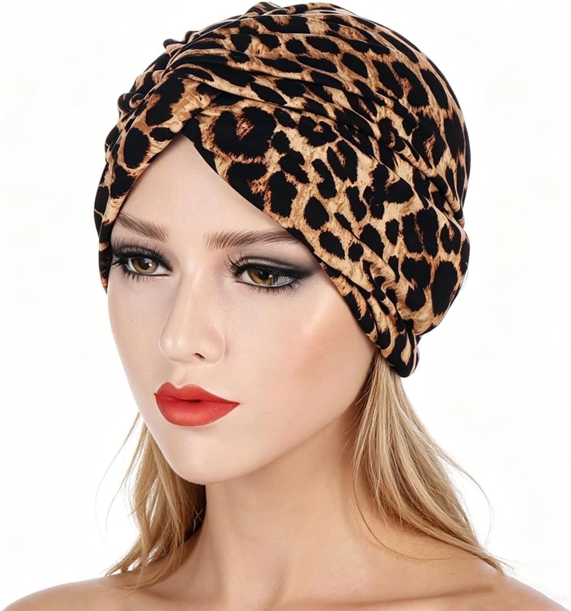 Dames Turbaan Haar Wrap - Polyester - Een maat past iedereen - Houdt je warm en comfortabel - ShopVlot
