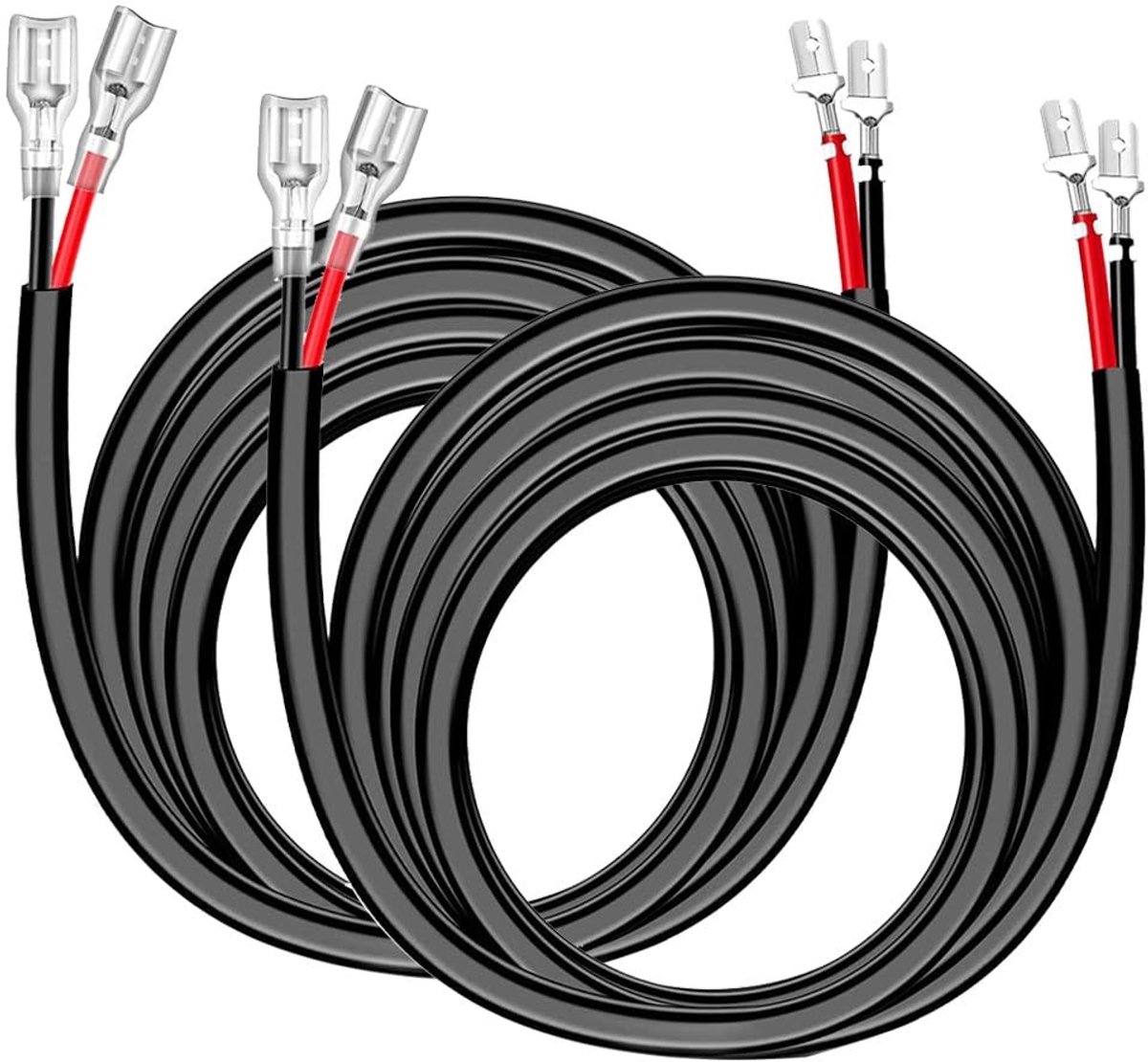 Solidchoice - 2 Stuks 16AWG Verlengsnoeren voor LED Verlichting