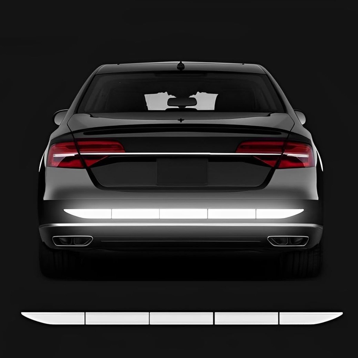 Solidchoice - Reflecterende Sticker voor Auto Veiligheidswaarschuwing