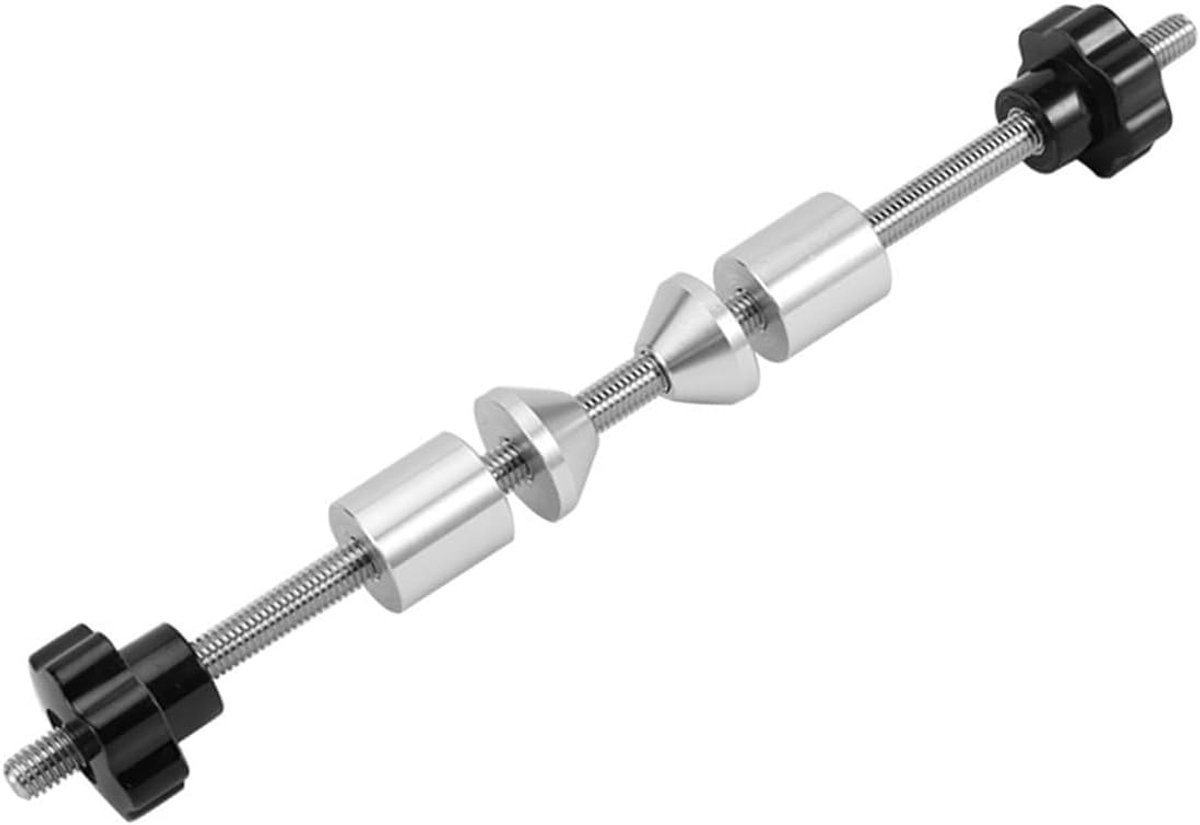 Fietswiel versteltool - doorsteekas adapter - roestvrij staal - universele compatibiliteit met 12 mm, 15 mm en 20 mm - ShopVlot