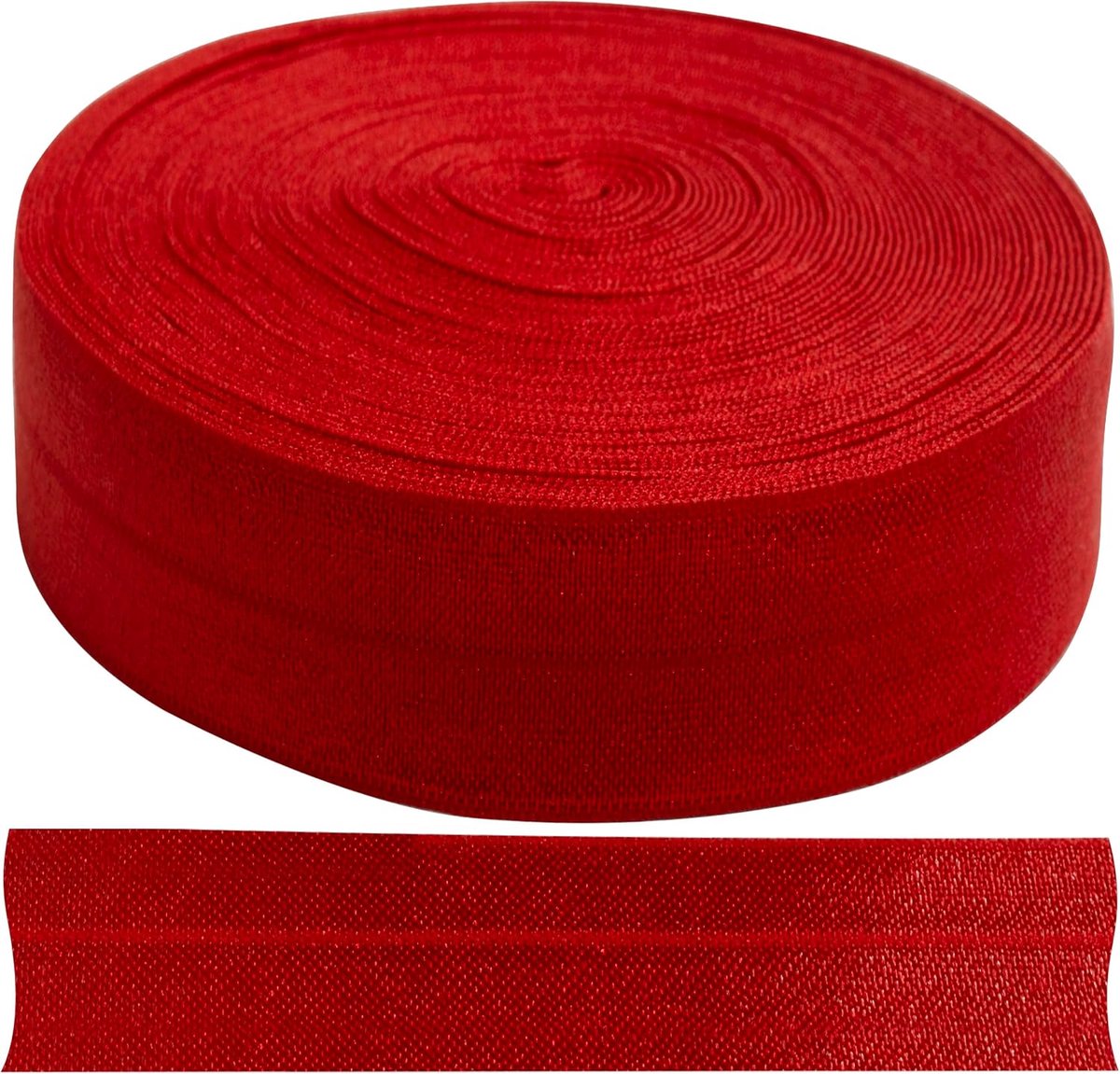 Vouwbare elastische band 9 m x 20 mm - 80% nylon, 20% lycra - ideaal voor kledingproductie - ShopVlot