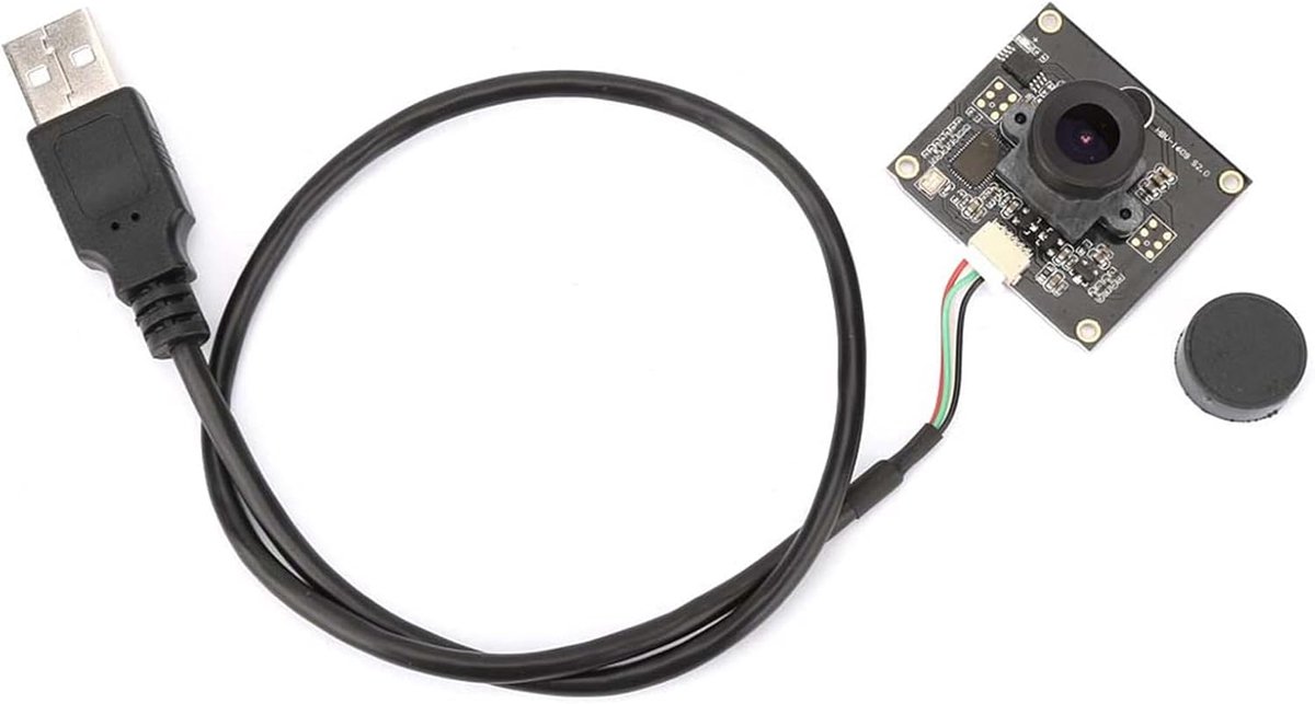 USB camera module 2MP - 120° breedhoeklens - autofocus mini camera board - ideaal voor diverse toepassingen - ShopVlot