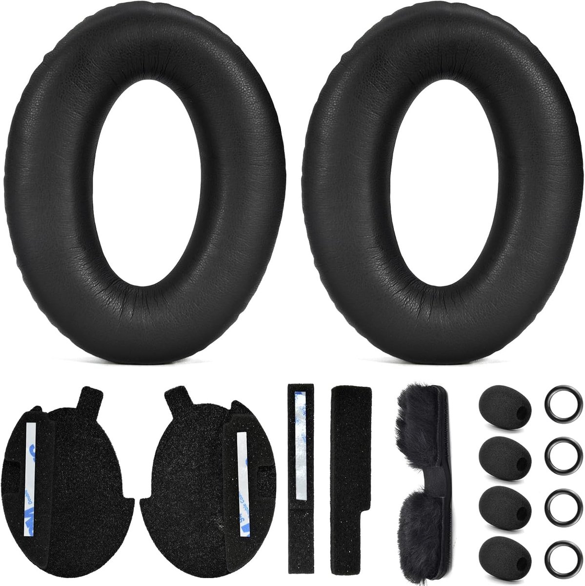 defean A20 Replacement Earpad Kit Compatible with Bose A20 Airplane Helmet, Memory Foam with Foam Filter Inserts, 4 - ShopVlot