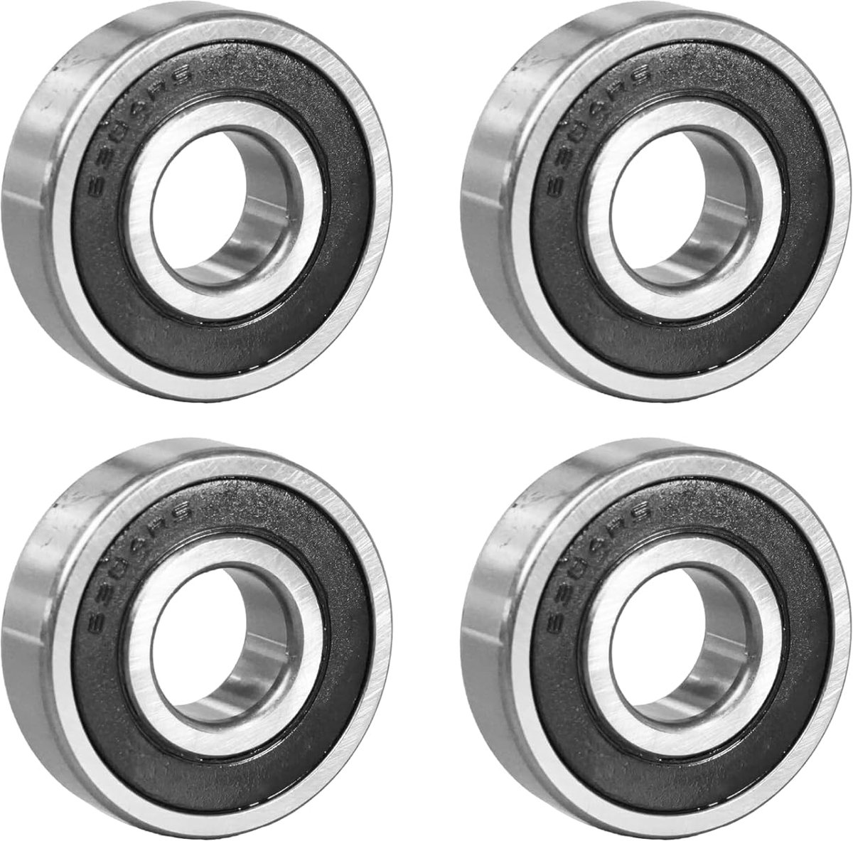 4pcs 6304 2RS Ball Bearing 20x52x15mm, 6304-2RS 6304RS Sealed Carbon Steel for Machinery and Tools(6304-2RS 4pcs) - ShopVlot