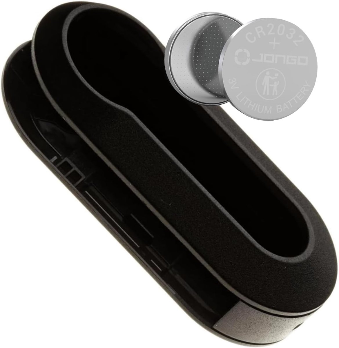 JONGO Empty key case compatible with Fiat 500, Grande Punto, Punto Evo, Peugeot Boxer 3 and Citroen Jumper 3, with - ShopVlot